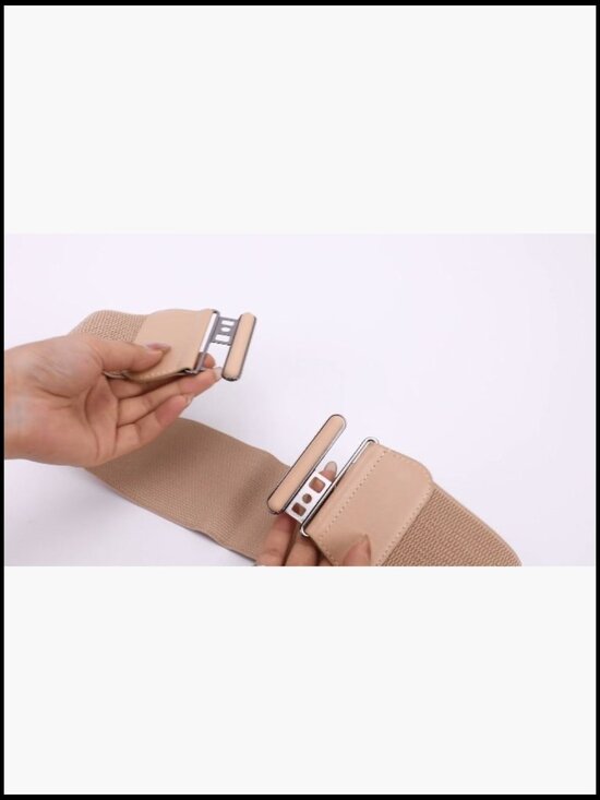 Elastic Wide Stretchy Waist Cinch Belt for Dresses Accessories